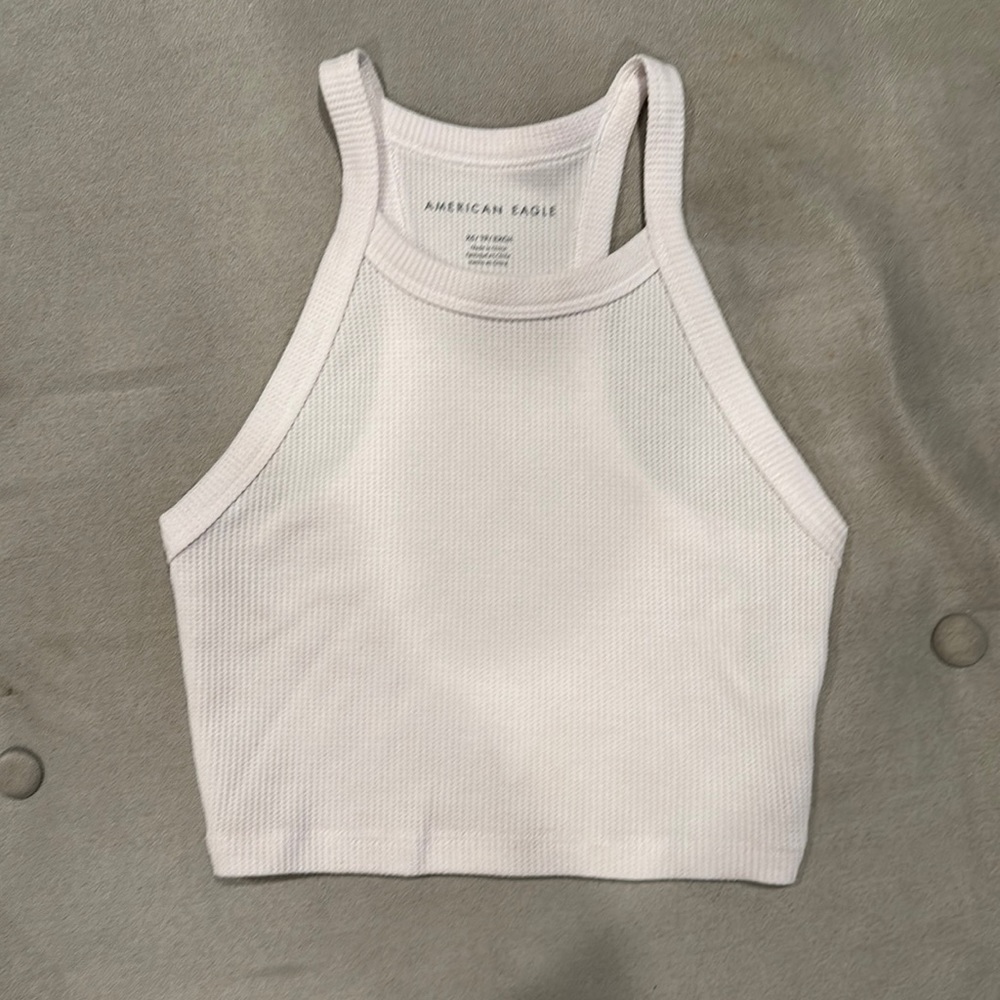American Eagle White Tank Top